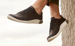 Men's KNX Leather Sneaker | Black/Star White