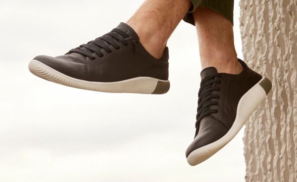 Men's KNX Leather Sneaker | Black/Star White