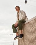 Men's KNX Leather Sneaker | Black/Star White