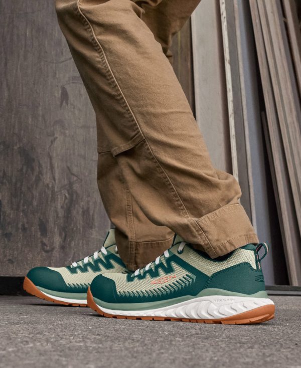 Women's Arvada Work Sneaker (Carbon Toe) | Sea Moss/Desert Sage
