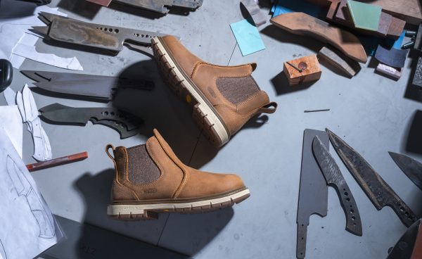 Women's San Jose Chelsea 90° Heel Boot (Soft Toe)  |  Belgian/Gum