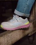 Women's Speedworks ESD Work Sneaker (Carbon Toe) | Alloy/Moonlight Mauve