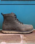 Men's San Jose 6 Waterproof Boot (Aluminum Toe) | Cascade Brown/Black