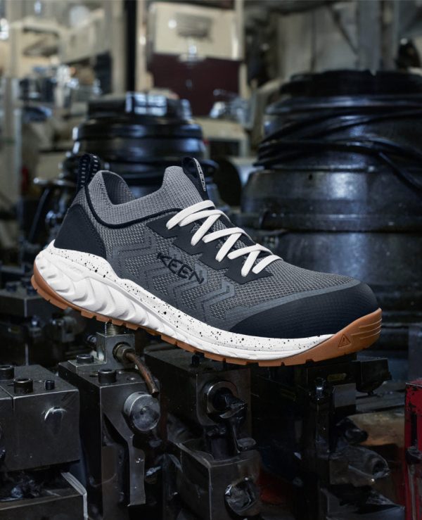 Men's Arvada Shift Work Sneaker (Carbon Toe)  |  Steel Grey/Gum