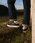 Men's KM4 Leather Sneaker  |  Black/Birch