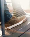 Men's Gibson Waterproof Work Boot (Carbon Toe) | Cascade Brown/Gum