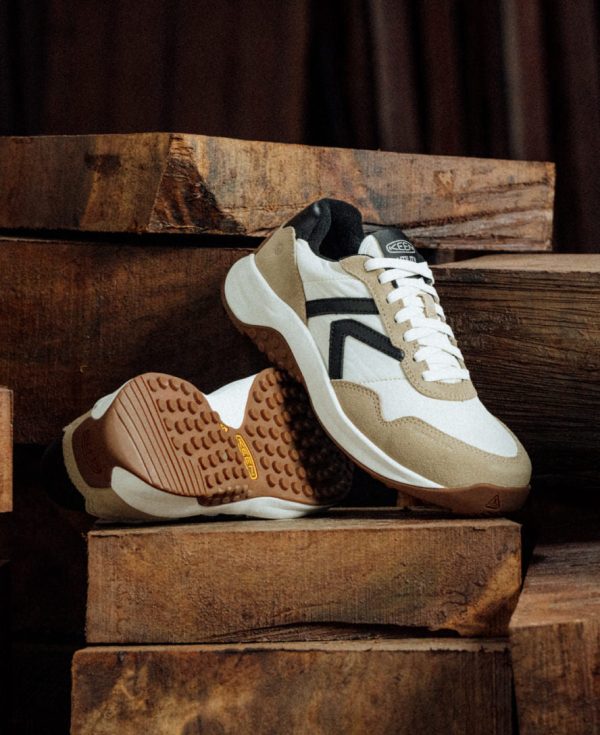 Women's KS86 Utility Work Sneaker (Carbon Toe) | Safari/Black