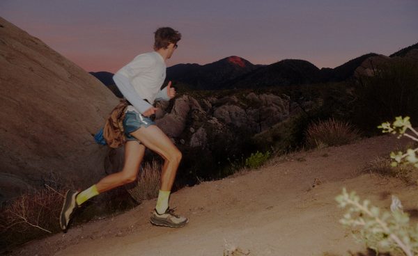 Men's Wander Trail Running Shoe  |  Fossil Orange/Carrot Curl