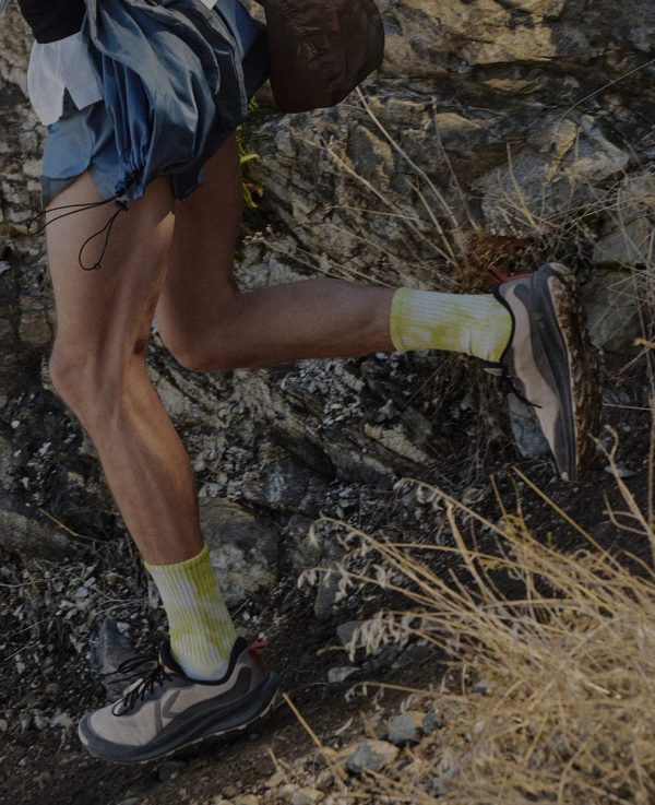 Men's Wander Trail Running Shoe  |  Fossil Orange/Carrot Curl