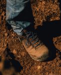 Men's Targhee IV LTR Waterproof Work Boot (Carbon Toe)  |  Bison/Black