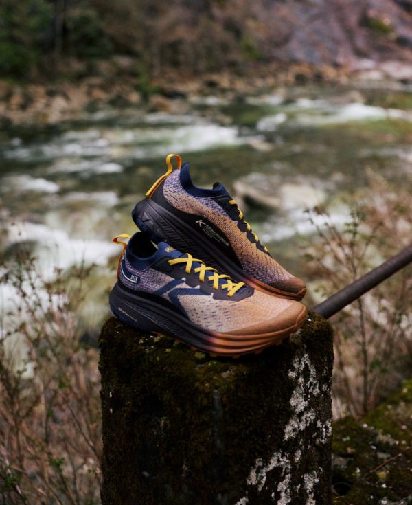 Men's Seek Trail Running Shoe | Chipmunk/Symphonic Sunset
