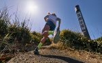 Women's Seek Trail Running Shoe  |  Magnet/Scenic Green