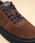 Men's KM4 Leather Sneaker | Dark Earth/Black