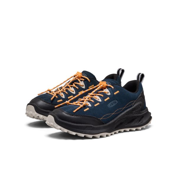 Big Kids' Jasper Zionic Sneaker  |  Naval Academy/Flame Orange