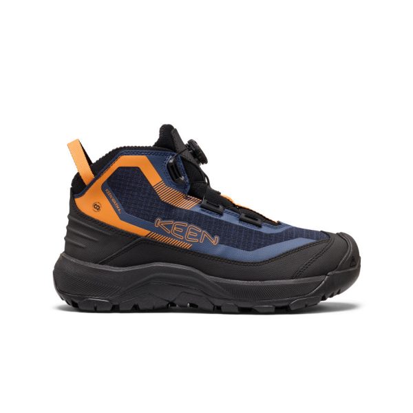 Men's Revel IV EXP CF Polar Waterproof Boot | Naval Academy/Flame Orange