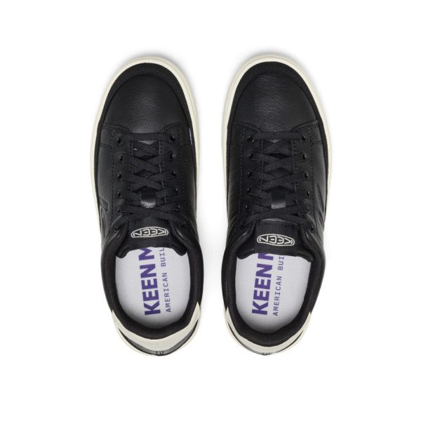 Women's KM1 Leather Sneaker  |  Black/Birch