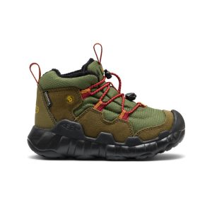 Little Kids' Hypowser Waterproof Chukka  |  Forest Night/Garnet
