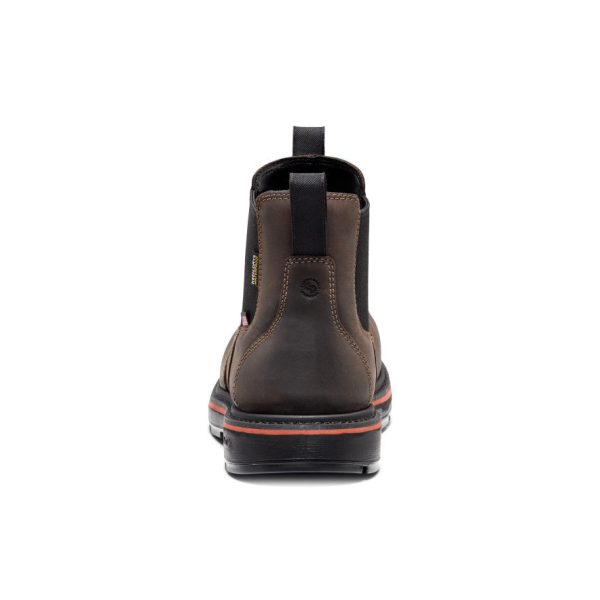 Men's Liberty Chelsea 90?? Heel Work Boot (Carbon Toe) | Coffee Bean/Black