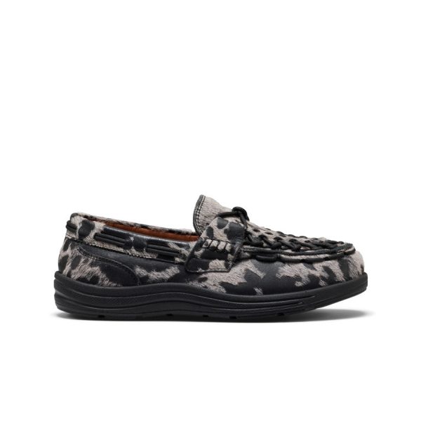Women's UNEEK Loafer  |  Nocturnal Cow Black