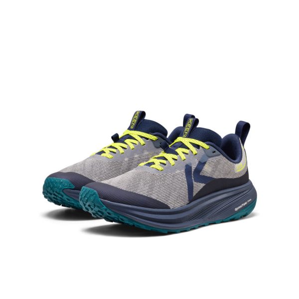 Men's Roam Trail Running Shoe | Alloy/Evening Primrose