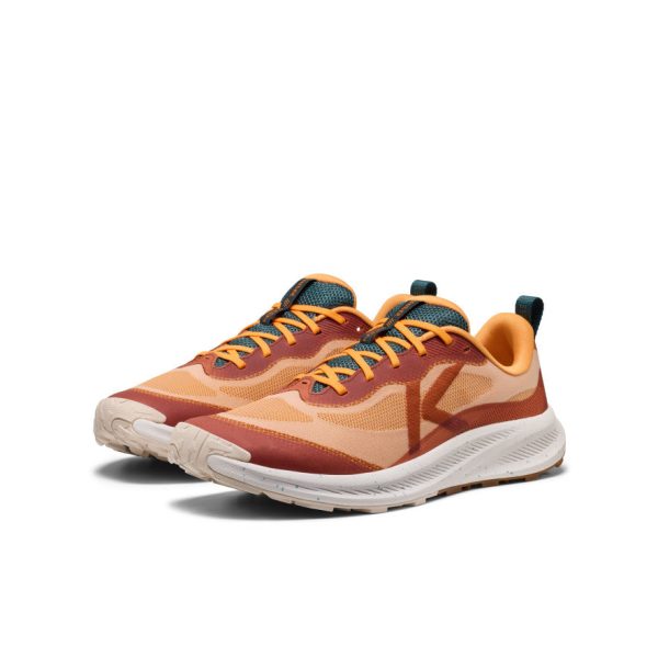 Men's Wander Trail Running Shoe  |  Fossil Orange/Carrot Curl