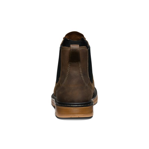 Men's San Jose Chelsea 90?? Heel Boot (Aluminum Toe) | Cascade Brown/Gum