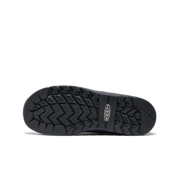 Women's Jasper Decon Leather Sneaker  |  Black/Black