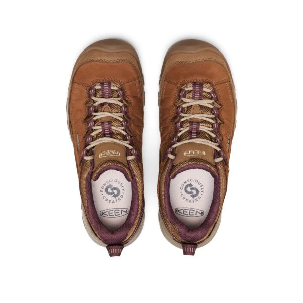 Women's Targhee IV Waterproof Hiking Shoe | Bison/Huckleberry