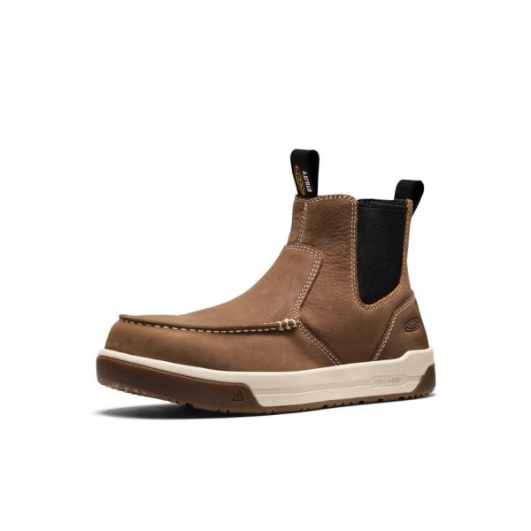 Men's Gibson Chelsea Work Boot (Carbon Toe) | Belgian/Gum