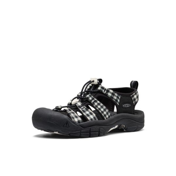 Women's Newport Retro  |  Black/Gingham