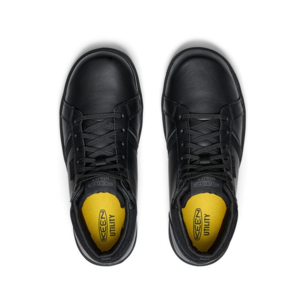 Men's PTC Kenton Mid Work Shoe (Soft Toe) | Black/Black