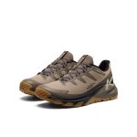 Men's Targhee Apex Wide Waterproof Hiking Shoe | Brindle/Canteen