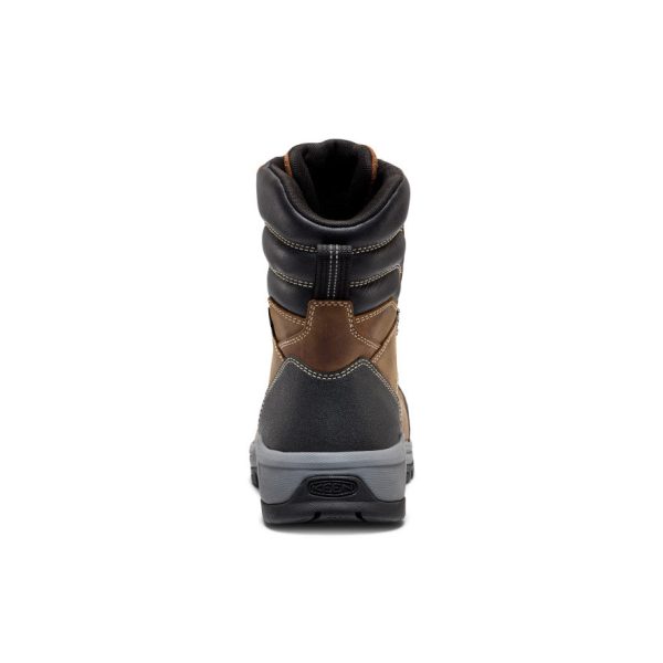 Men's Evanston 8 Waterproof Work Boot (Carbon Toe)  |  Bison/Black
