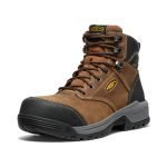 Men's Evanston 6 Waterproof Boot (Carbon Toe) | Bison/Black