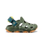 Toddlers' HyperFLT Clog  |  Bronze Green/Orange Peel