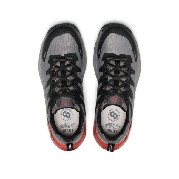 Men's Targhee Blur Work Shoe (Carbon Toe) | Steel Grey/Black