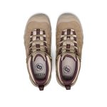 Women's Targhee IV Wide Waterproof Hiking Boot  |  Plaza Taupe/Huckleberry