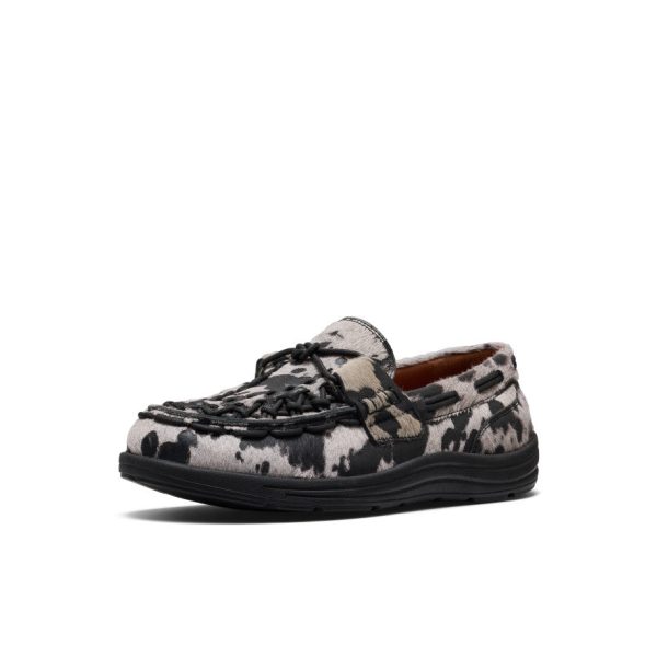 Women's UNEEK Loafer  |  Nocturnal Cow Black