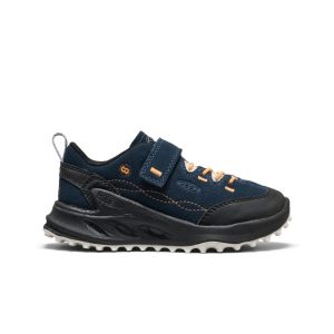 Little Kids' Jasper Zionic Sneaker  |  Naval Academy/Flame Orange