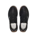Men's KS86 Leather Sneaker  |  Black