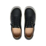 Women's KNX Leather Sneaker  |  Black/Star White