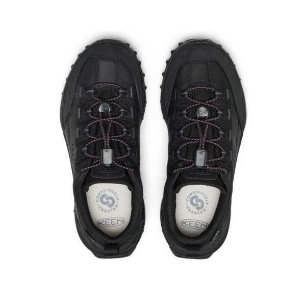 Women's Jasper Zionic Waterproof Sneaker  |  Black/Violet Quartz