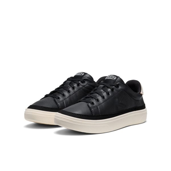 Women's KM1 Leather Sneaker  |  Black/Birch