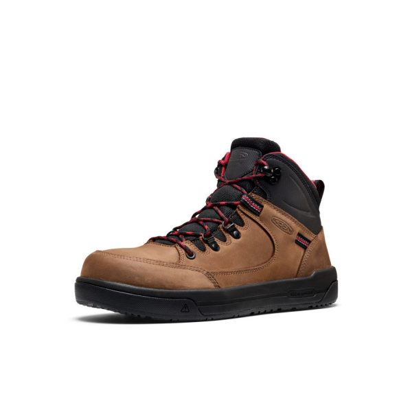 Men's Gibson Hiker Work Boot (Carbon Toe)  |  Bison/Black