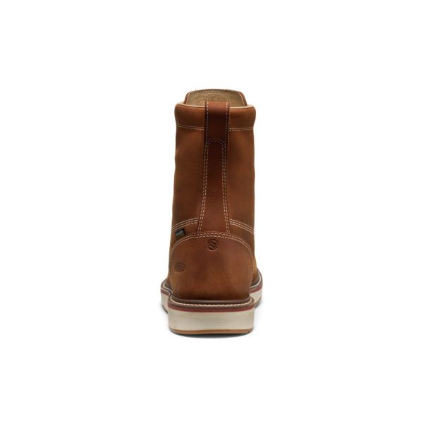 Men's Liberty 8 Waterproof Boot (Soft Toe) | Leather Brown/Birch