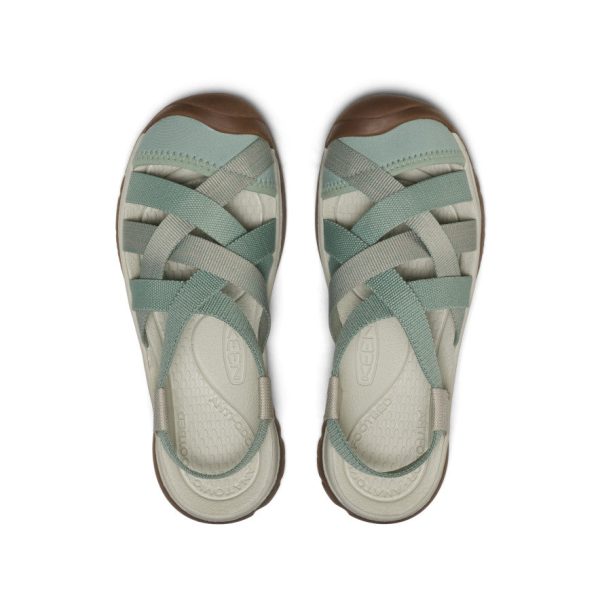Women's Whisper Lattice Sandal  |  Lily Pad/Plaza Taupe