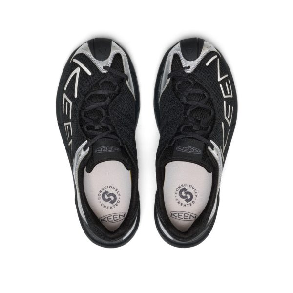 Women's A86 Sneaker | Black/Silver