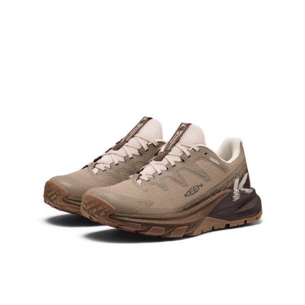 Women's Targhee Apex Waterproof Hiking Shoe  |  Brindle/Peach Blush