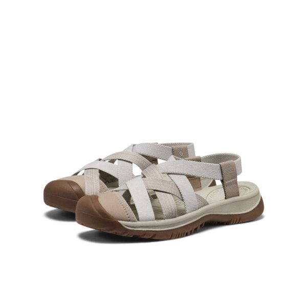 Women's Whisper Lattice Sandal | Plaza Taupe/Silver Birch