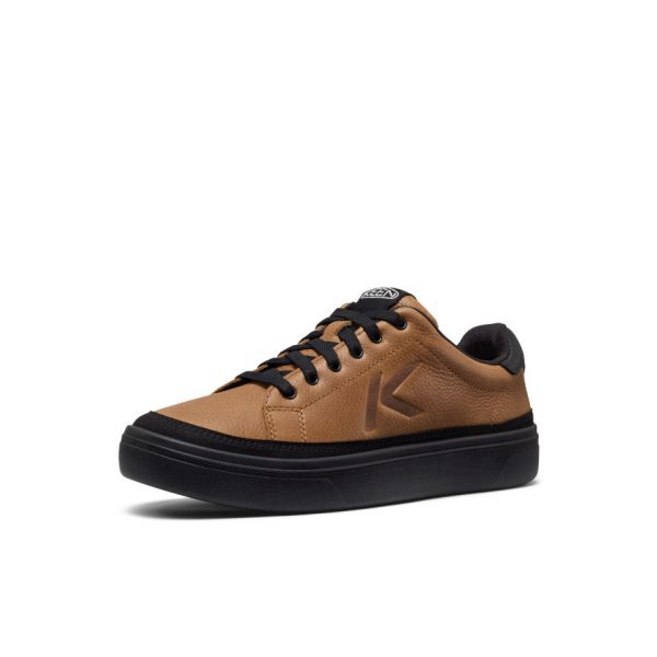 Men's KM1 Leather Sneaker  |  Bison/Black